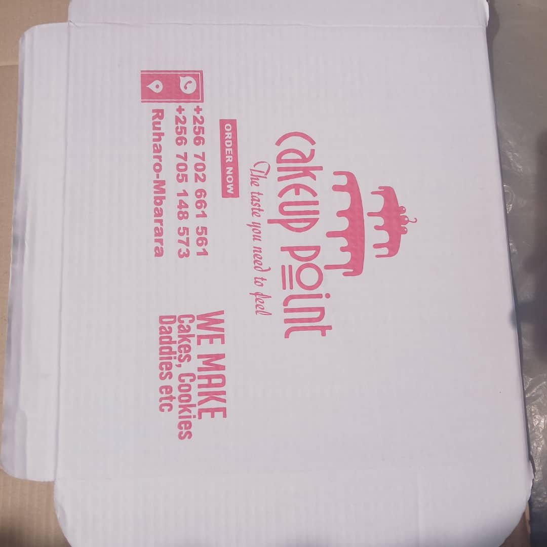Branded cake boxes
